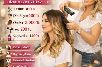 Fethiye Evde kuaför