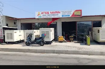 Ateş marin jeneratör güç sistemleri 7 /24 hizmet