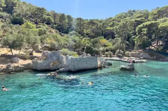 Göcek 12 oniki adalar tekne turu günübirlik